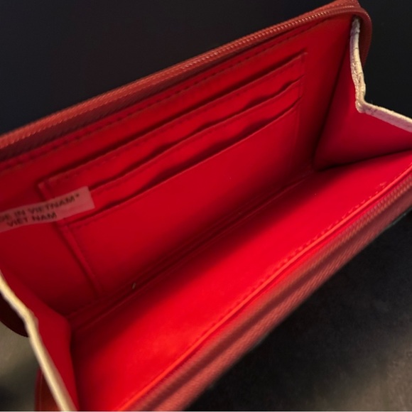 Coach Red and White Women's Wallet Wristlet - Picture 9 of 9